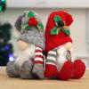 High-end Knitted Christmas Gnome Plush Ornament with Pointed Hat