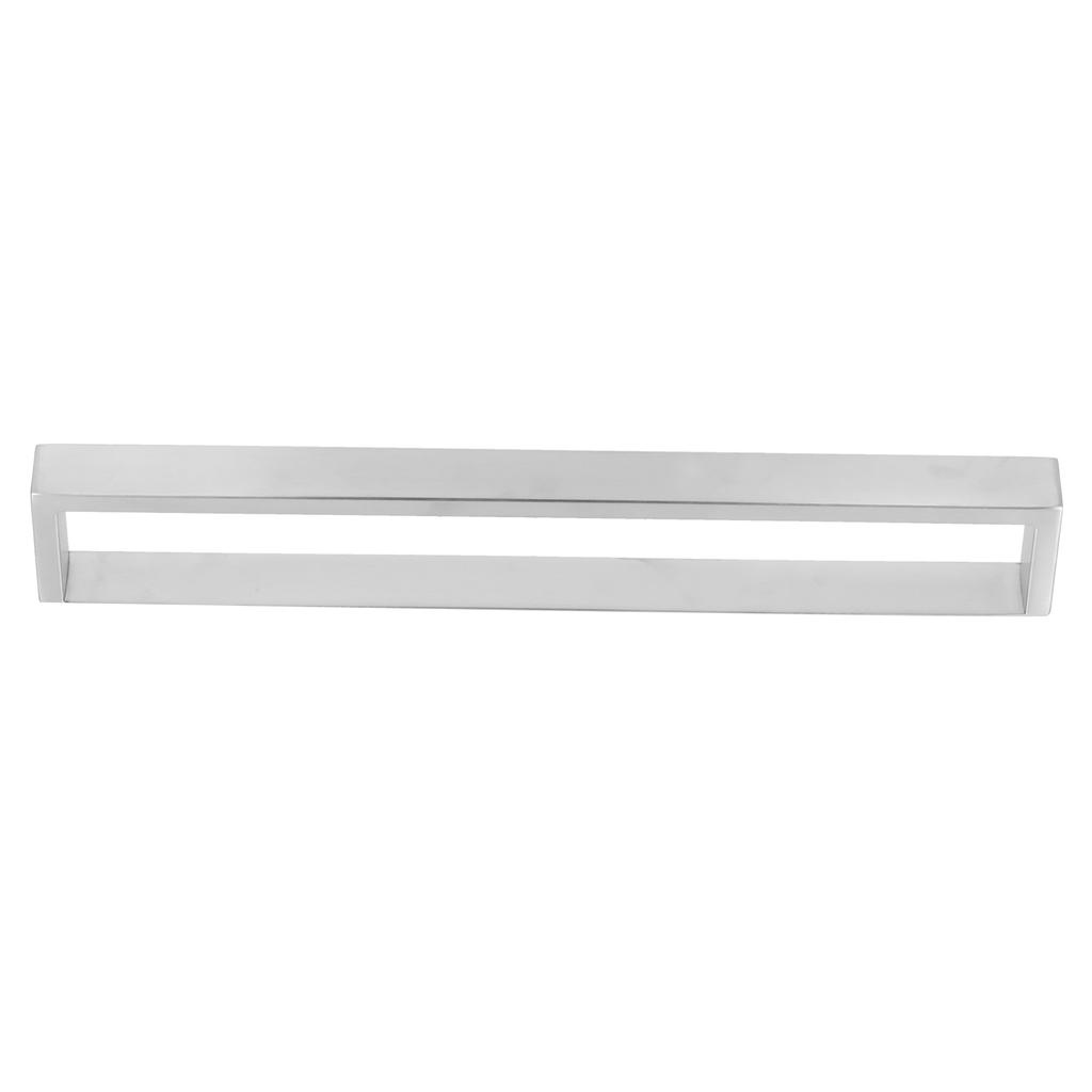304 Stainless Steel Towel Bar 40cm Washcloth Self Adhesive Rectangular Holder for Bathroom Home