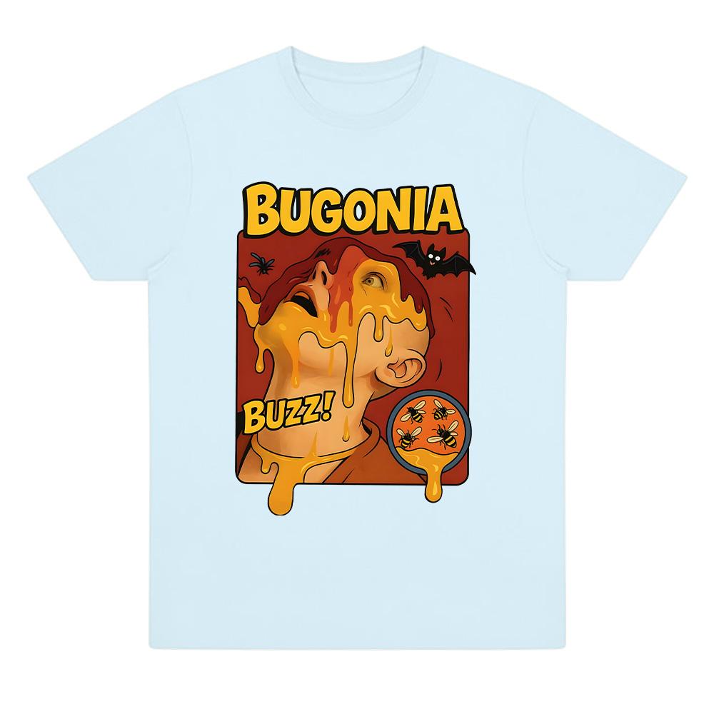 Футболка с графикой из фильма Бугония, Ретро Хоррор Арт, Эстетичная одежда, Хлопковые футболки, Модная футболка в стиле манга, Топ Харадзюку