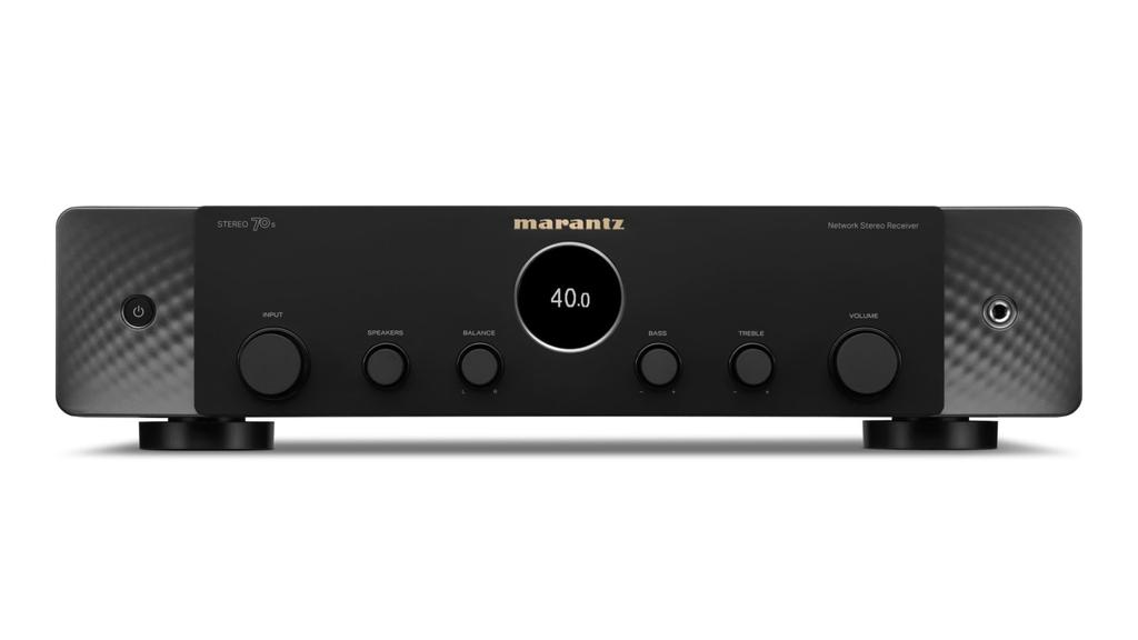 Marantz Network Stereo Amplifier with HDMI Selector Black Receiver, Hi-Fi STEREO70s/FB
