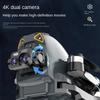 S177 Дрон с двойной HD-камерой 8K, профессиональный, с обходом препятствий, 5G, с бесщеточным двигателем, складной квадрокоптер, вертолет для мальчика, подарок, игрушки