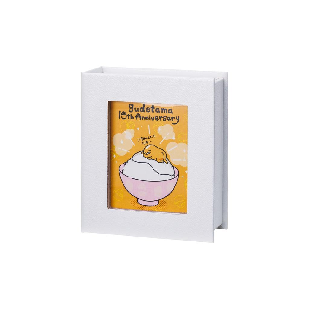 Серьги Gudetama 10th Anniversary из серебра 925 пробы с желтым покрытием из кубического циркония с персонажами Sanrio [Белый клевер] SAGU10-P001YG