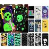Phone Case for Google Pixel 7 Pro 7 6A 6 Pro 5A 4A 3A Pixel 4 XL Pixel 5 6 4 3 XL 3A XL 2 XL UFO Cartoon Alien Space Case Funda