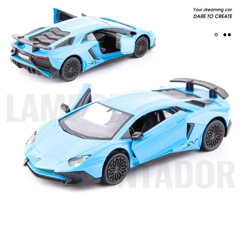 1/36 масштаб Lambo Aventador LP700-4, литая под давлением модель автомобиля, игрушка, цинковый сплав, автомобиль с откатным механизмом для детей и взрослых, подарочная коллекция