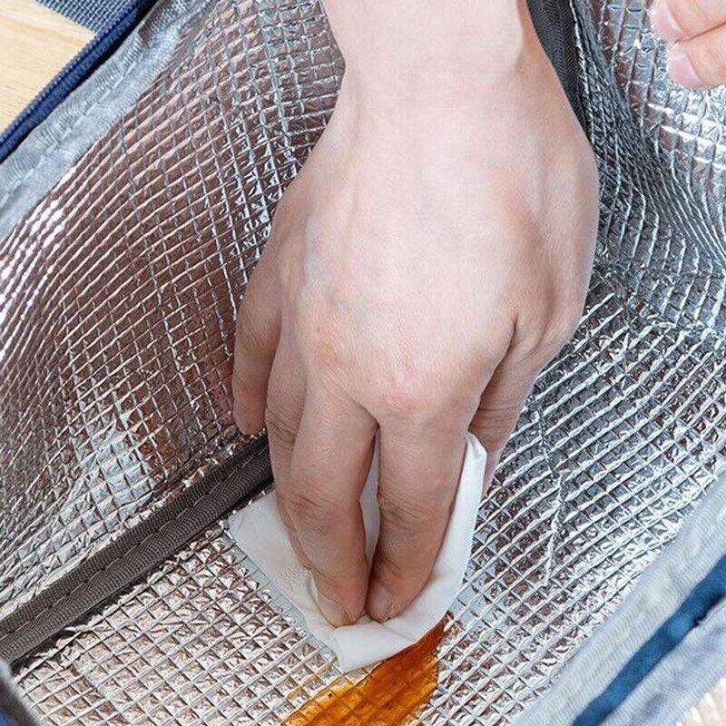 Большая изолированная сумка для обеда для взрослых и детей, мужская термопрохладная коробка для хранения горячей еды