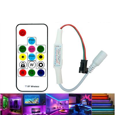 14-клавишный DC 5-24V RGB беспроводной пульт дистанционного управления RF LED контроллер WS2812 WS2811