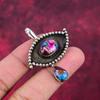 Ювелирные изделия Pink Spiny Oyester, подвеска из цельного стерлингового серебра 925 пробы с драгоценными камнями, подвеска ручной работы, на День памяти