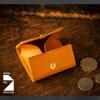DE Coin Case for Genuine Small Made In Coin Camel [AM MAS] Men, Compact, Leather, Wallet, Japan, Purse, Stylish, Leather, CP-045,