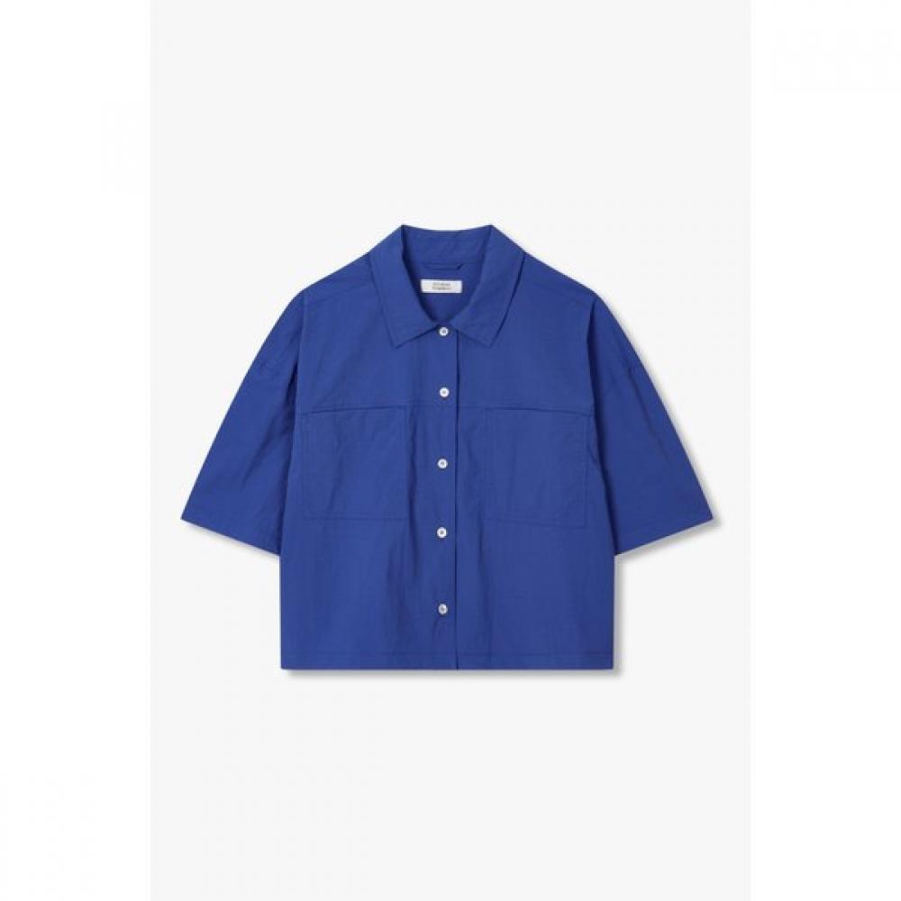 Studio Tomboy Short Sleeve Back Pleat Shirt 9175221989