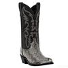 2025 Autumn Winter Newest Men Boots High Heel Iron Head Embroidered Serpentine Western Cowboy Boots Men Pointed Toe Slip-On Boots