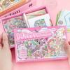 Креативный мультяшный 3D книжка-наклейка с пейзажем DIY Миниатюрный дом Сцена с домиком-хижиной Карманная наклейка Наклейка из ПЭТ Сцена с домиком-хижиной для детей