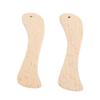 2Pcs Ergonomic Grip Creaser Tool Multi-Function Design Paper Folder Creaser  For Quilting Work