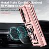 Magnetic Portable Ring Holder Funda Case For Samsung Galaxy Z Fold 4 5g Fold4 Zfold4 Lens Protection Phone Accessories Cover