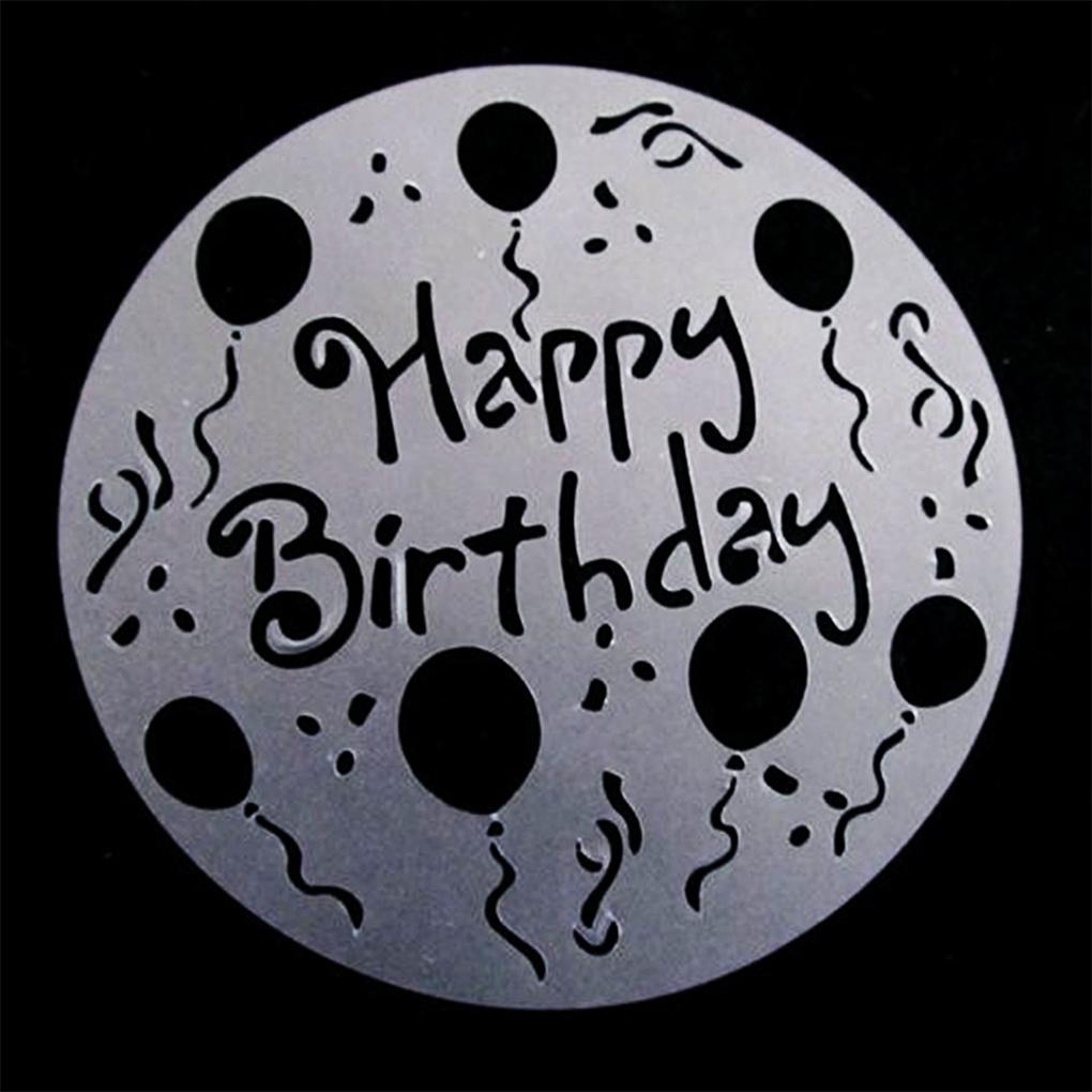 4 шт. Форма для торта Праздничные конфеты Желе DIY Изготовление спреев Трафареты Главная Отель Кафе Кухня Помадка Выпечка Гаджеты