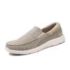 New Summer Breathable Canvas Shoes Men Loafers Slip On Sneakers Fashion Casual Men Shoes Lightweight Flats Men Driving