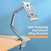 360°Rotatable Laptop Stand Aluminum Tablet Holder Sturdy Laptop Desk Mount  For 17"Inches Notebook