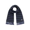 SUNLOVE Merry Stripe Muffler Navy