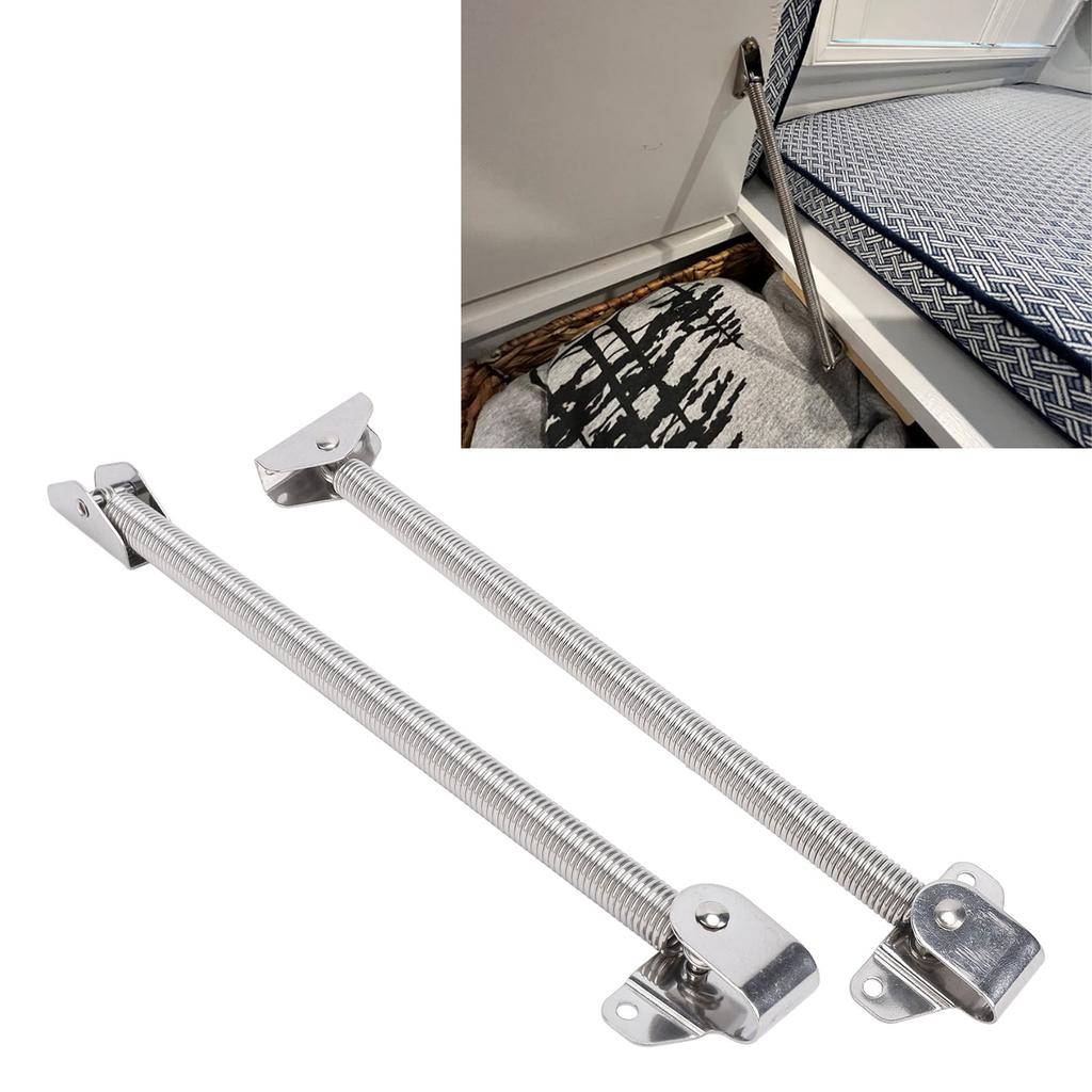 Пружинный держатель люка из нержавеющей стали 304 10 X 9/16 дюймов, нержавеющий, высокая прочность для окна лодки, яхты