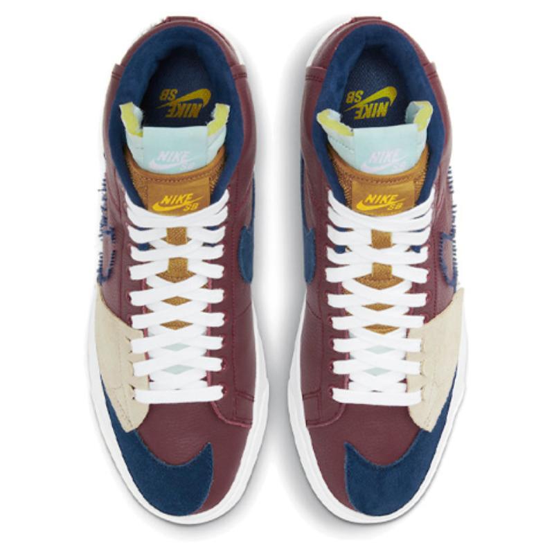 Nike Кроссовки Zoom Blazer Mid Edge Sb 'Team Red Navy' повседневные DA2189-600