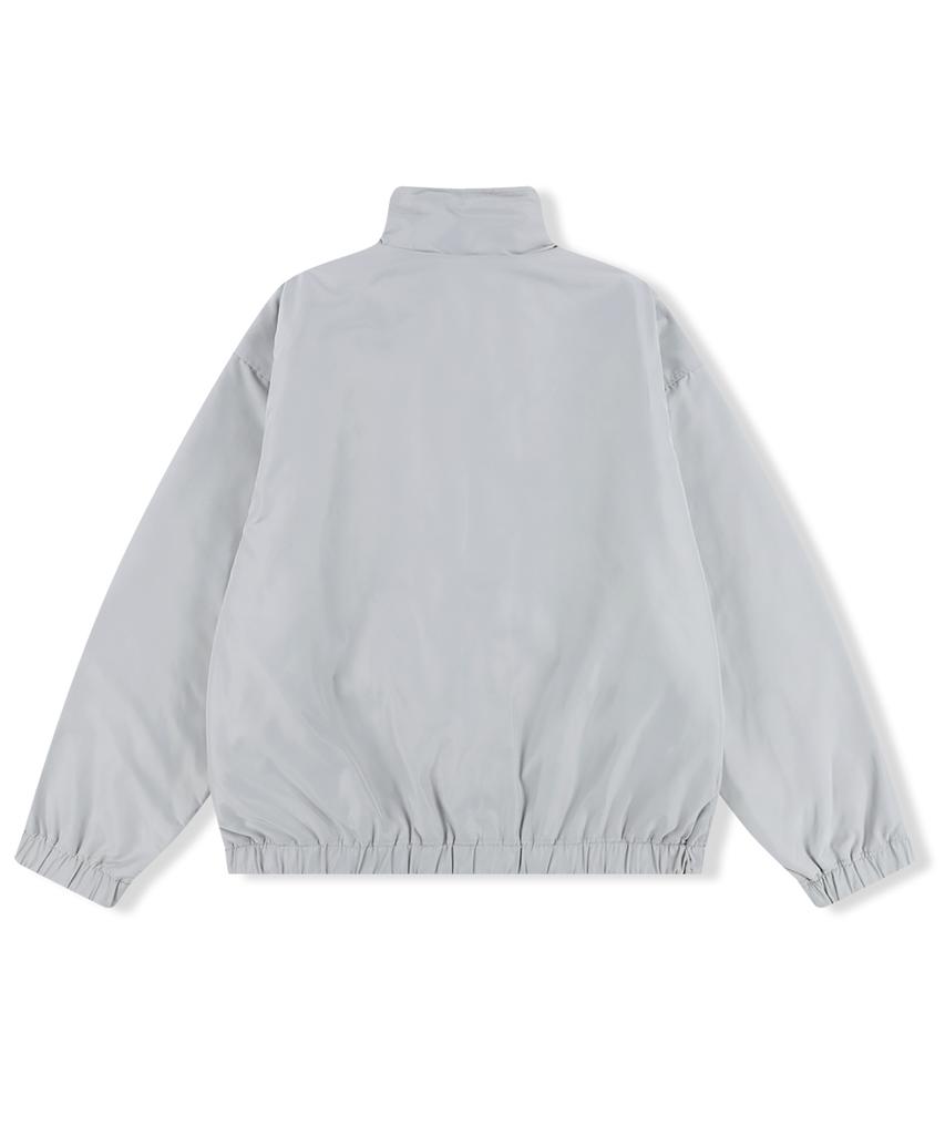 Yeseyesee Reversible Leopard Fleece Jacket Silver