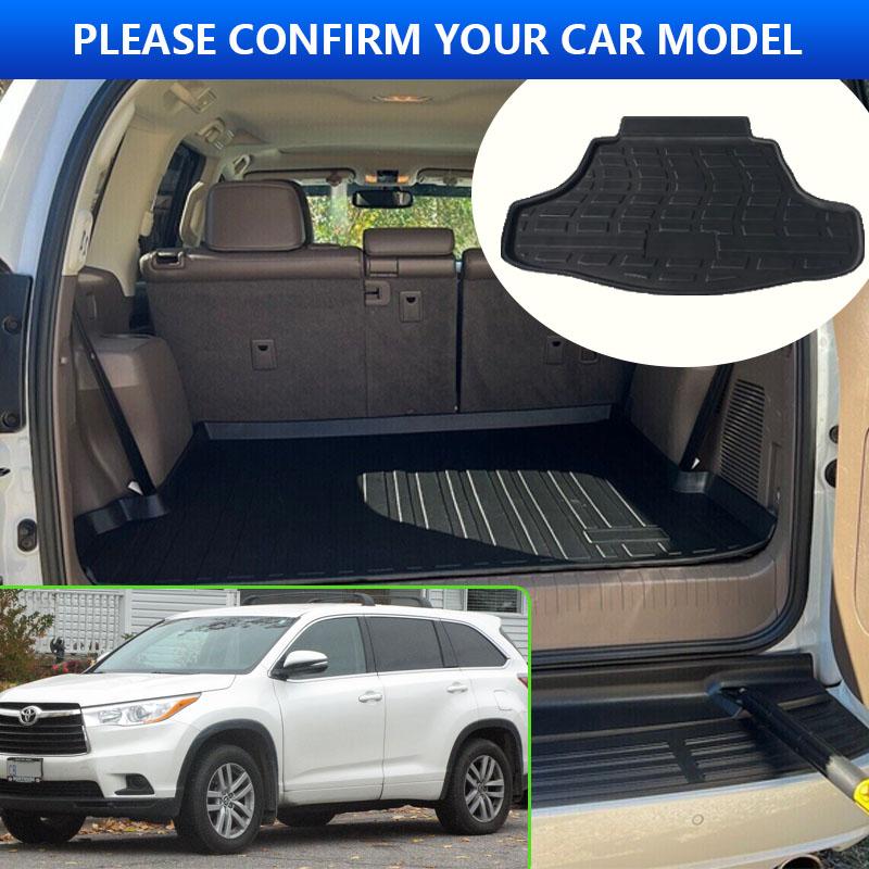 For Toyota Highlander 3 XU50 2018 Kluger 2015 2014 2016 2017 Car Interior Accessories Waterproof Car Anti-dirty Protection Tray