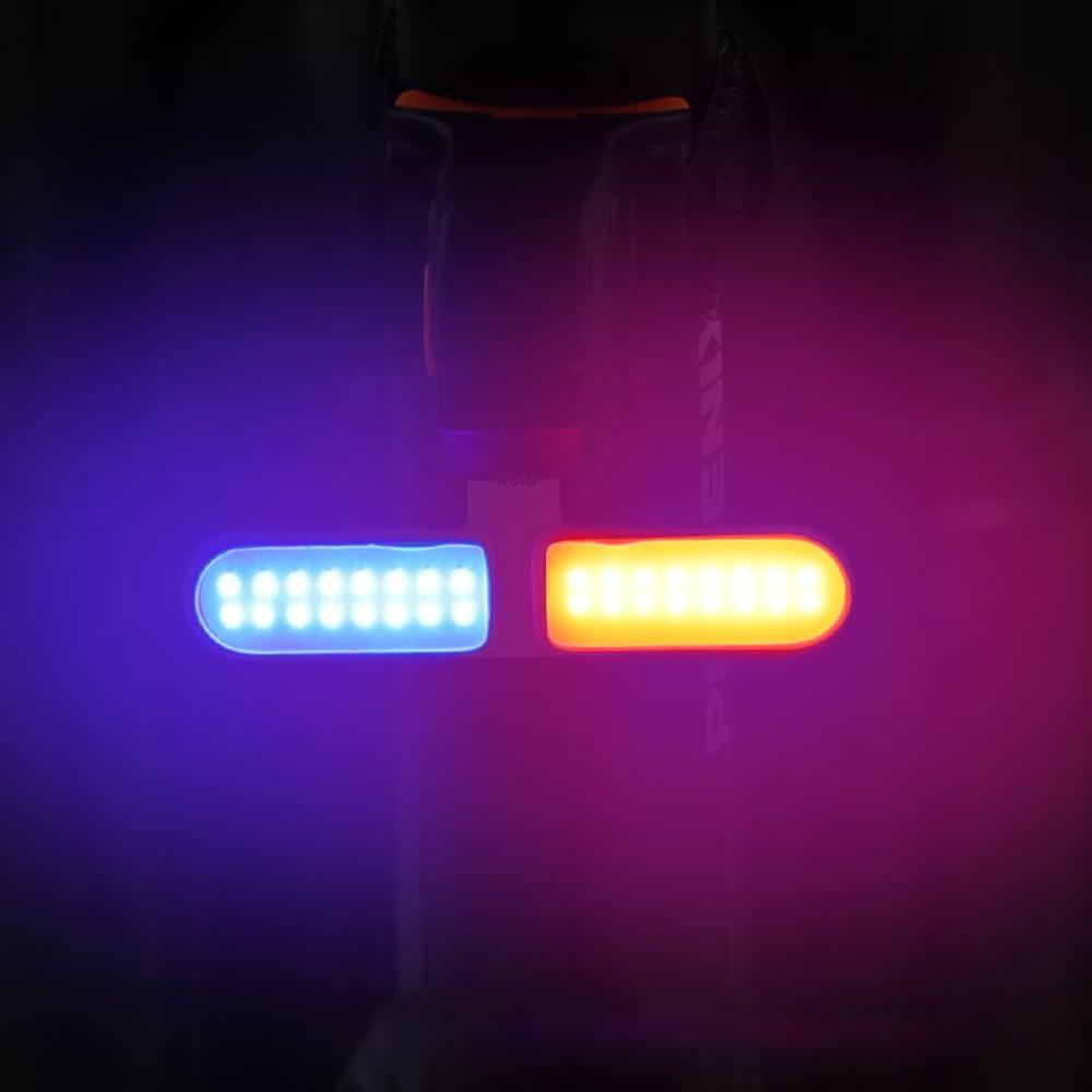 Outdoor Led Warning Bike Lights USB Charging Tail Lamp Creative Bicycle Accessories