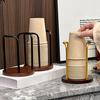 Disposable Cup Holder Single/Double Cup Rack Strong Load-bearing Cup Holder Home Office Restaurant Decor