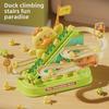 Electric Duck Toy Slide with Stair Climbing: Educational Gift for Babies 0-3 Years
