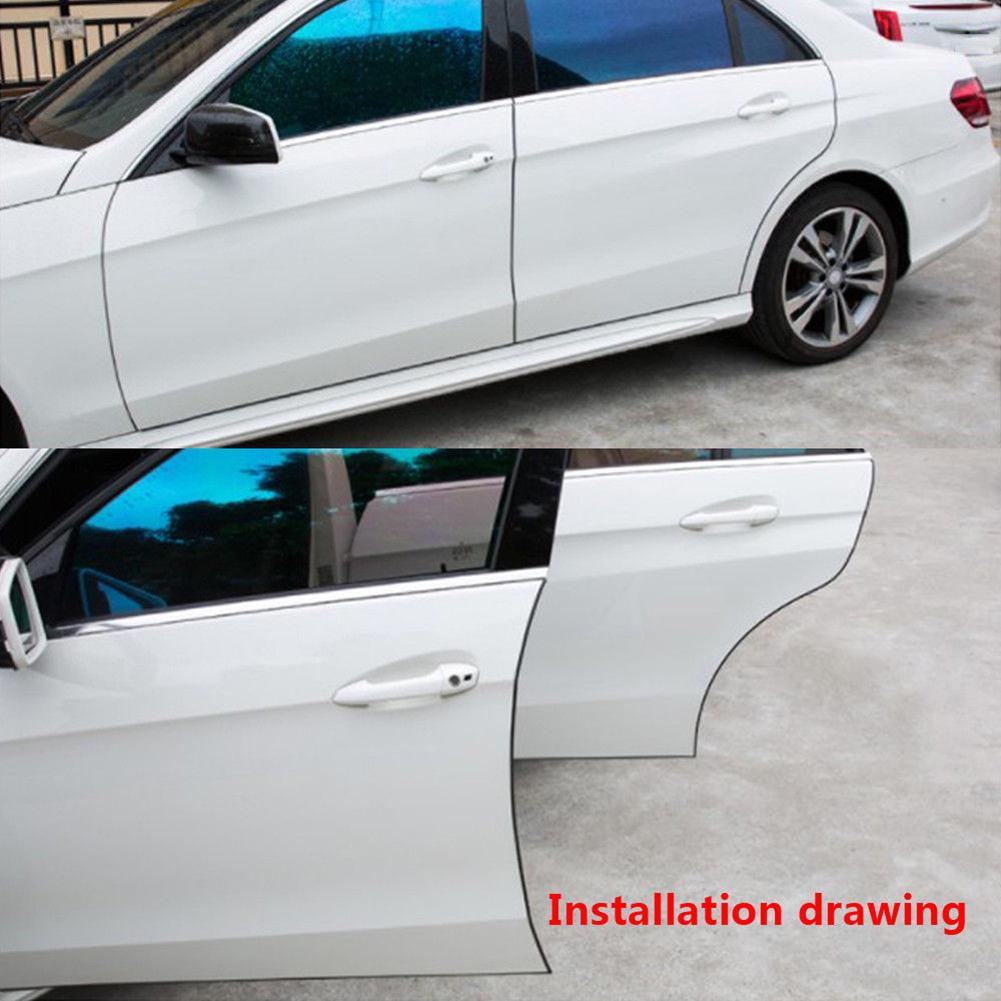 Yousheng Anti-Scratch Trim Strip Protector Sticker 5m Universal Car Door Edge U Shape