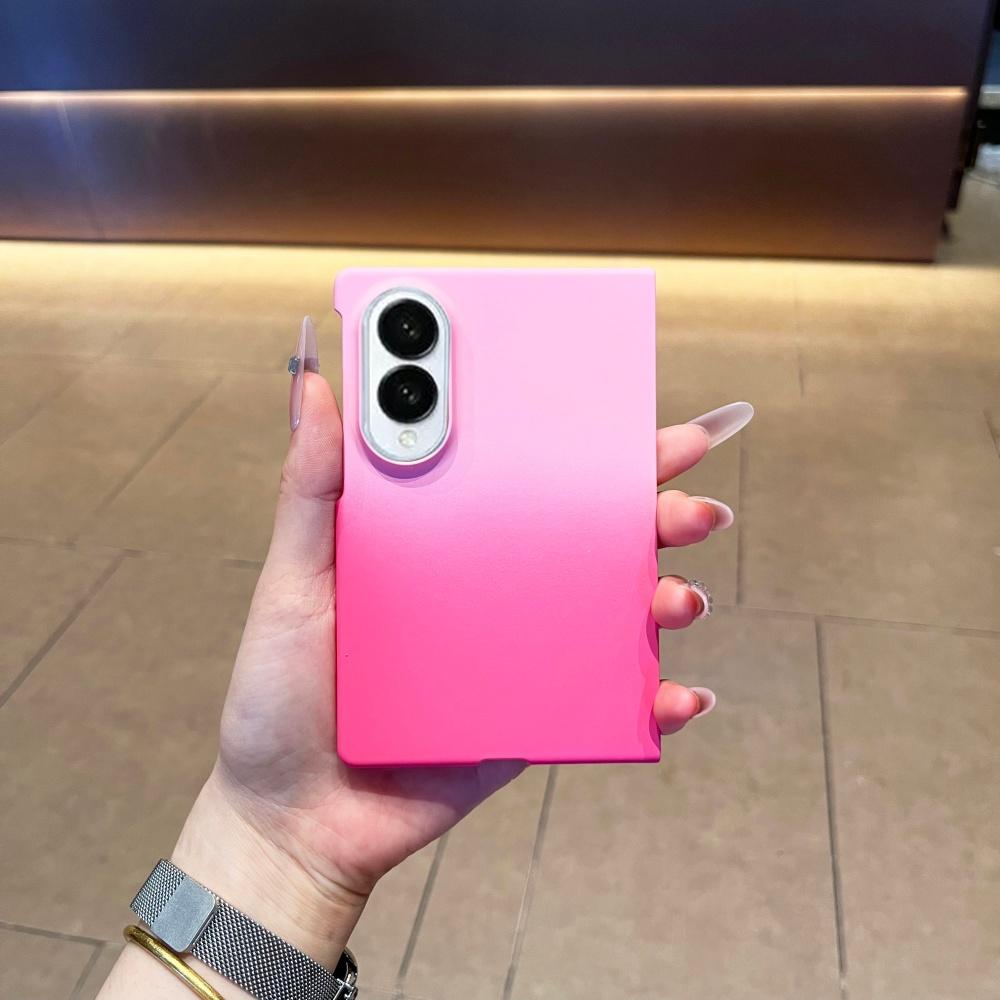 Роскошный чехол с градиентной расцветкой, тонкий, для Samsung Galaxy Z Fold 8 Ultra 7 6 5 4 Zfold Fold8, матовый, ударопрочный, жесткая поликарбонатная крышка