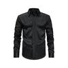Anti-wrinkle-free Shirt Men's Stretch Shirt Men's Casual Versatile Men's Printed Design Shirt