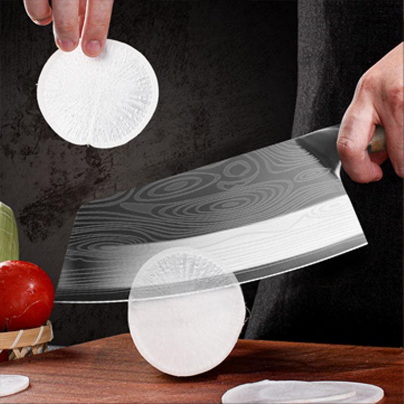 4PCS Kitchen Chef Knife Set Multipurpose Knife Utility Knife Barbecue Knife Stainless Steel Boning Knife