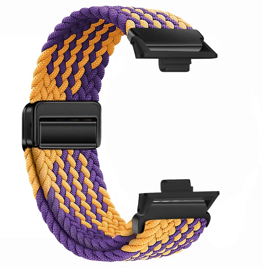 Magnetic Braided Nylon Loop Band for Xiaomi Redmi Watch 5 4 Strap Adjustable Sport Replacement Correa Bracelet Mi Band 9 8 Pro