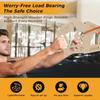 Wooden Pull-Up Board Lightweight Hanging Climbing Board  For Arm Training