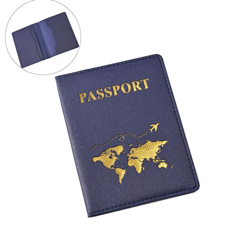 Обложка для паспорта унисекс, держатель для карт из искусственной кожи, чехол для паспорта, необходимые вещи для путешествий для женщин, мужчин, семейного отдыха