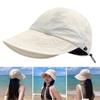 Wide Brim Sun Hat Foldable Bucket Hat Summer Quick-drying Visors Men Women