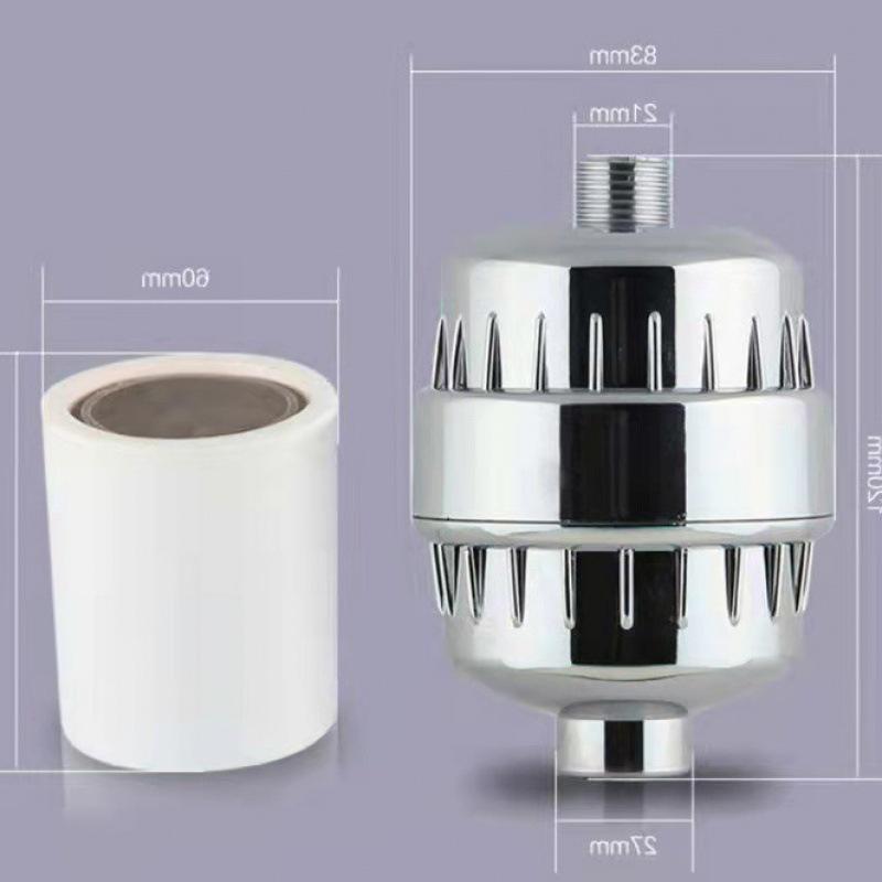 Premium Shower Filter Set: 10-15 Layers, 17-25 Levels, Water Purification Core for Enhanced Shower Experience