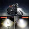 Motorcycle Headlight 6 LED Auxiliary High Brightness Lamp SpotLights DRL Flash Electric Vehicle Scooters Motorcycle Accessories
