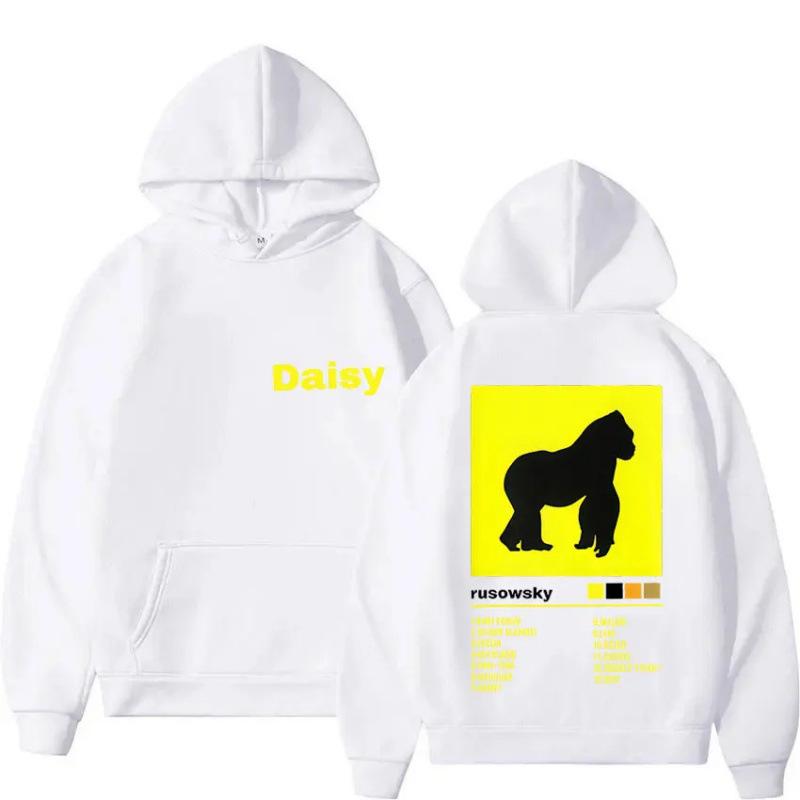 Худи с графическим принтом Rapper Rusowsky Daisy Tour Me