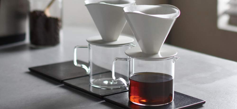 Kinto OCT Brewer Jug Set 2cups Black with Scale Coffee Dishwasher Safe 28902