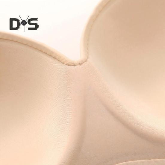 Женский бюстгальтер с регулируемым плечевым ремнем, пуш-ап, защита от зацепления, однотонный, полное покрытие, без косточек, застежка сзади, чашечка Clousre 3/4 из пеноматериала, повседневный, для занятий спортом, для поездок на работу