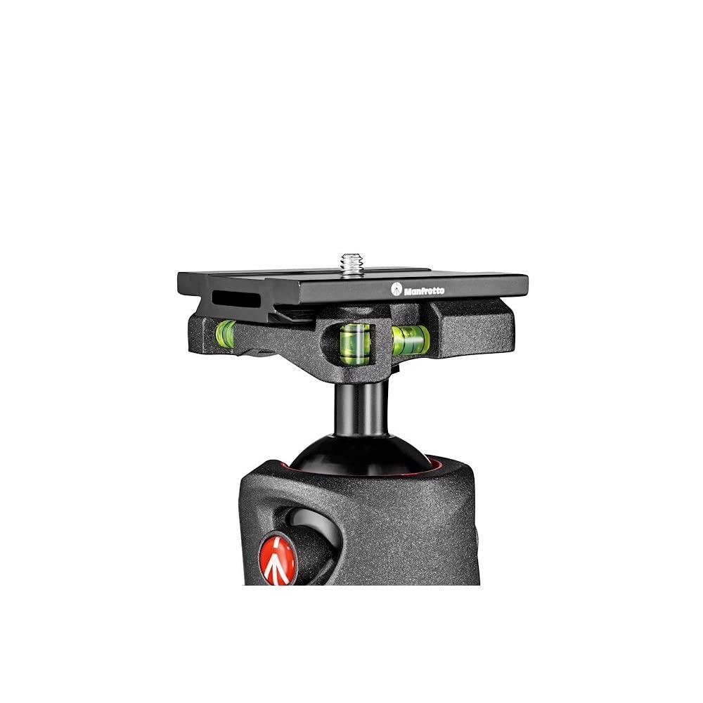 Manfrotto Ball Head X-PRO with Quick Release Plate Q6 Arca-Swiss Plate Compatible MHXPRO-BHQ6 BlackWhite