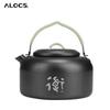 ALOCS 1,4 л Походный чайник для воды Портативный легкий алюминиевый походный чайник для воды Энергосберегающая версия Походный чайник для воды