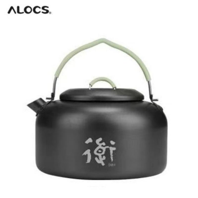 ALOCS 1,4 л Походный чайник для воды Портативный легкий алюминиевый походный чайник для воды Энергосберегающая версия Походный чайник для воды