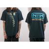 NINE INCH NAILS Band NINE INCH NAILS Team Famous Industrial Rock Loose Male Cotton Summer Men's and Women's Short Sleeve T-shirt