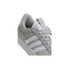 Adidas Женские кроссовки VL Court 3.0 Grey Silver Metallic Grey-Two Cloud-White ID6280