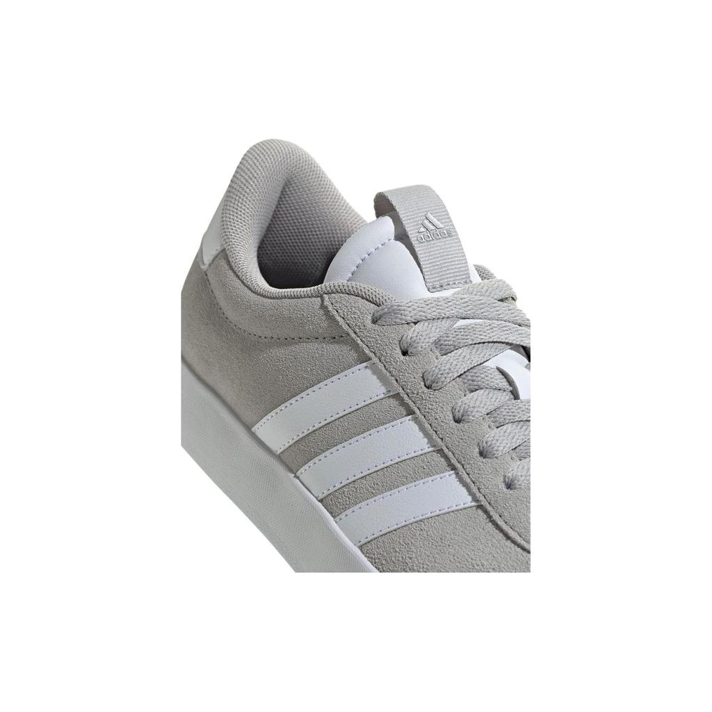 Adidas Женские кроссовки VL Court 3.0 Grey Silver Metallic Grey-Two Cloud-White ID6280