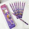 Cute Aesthetic K-pop Demon Hunters Mechanical Pencil Set Anime Merch Break Resistant Automatic Pencils for School Supplies