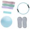7 шт. Наборы для тренировок по йоге Основные наборы для пилатеса Эспандер Кольца для пилатеса Мяч для пилатеса Инструмент для скульптурирования тела