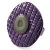 [J1894] - Purple 'Amandine' Designer Ring